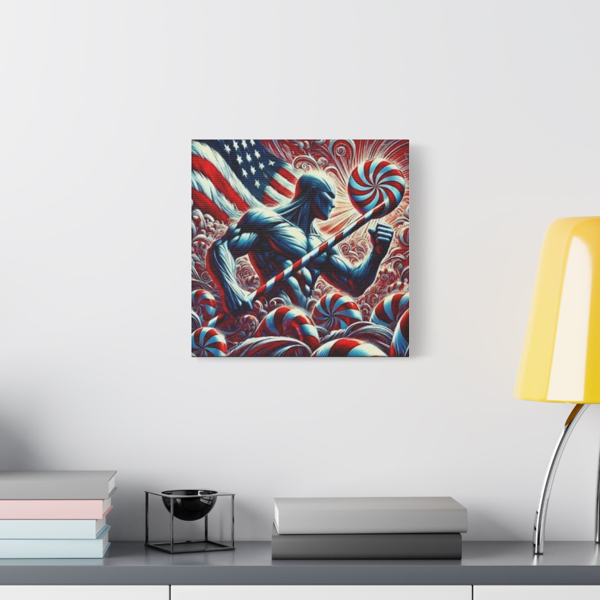 Canvas Artwork - Iconic Americana - The Peppermint Tin