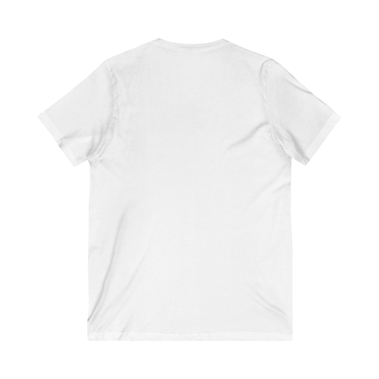 V-Neck Tee - Water Flower Design