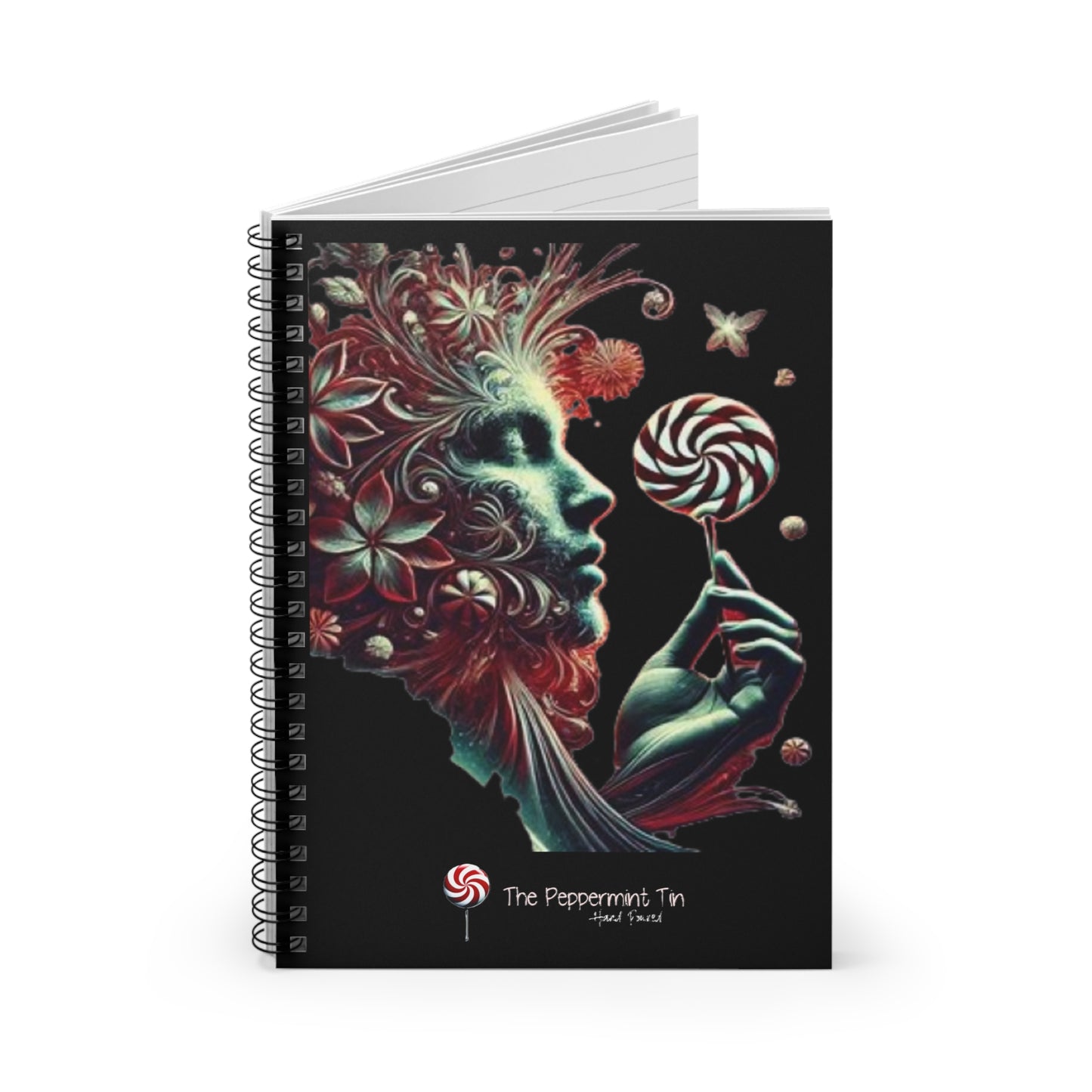 The Peppermint Tin Spiral Notebook - Perfect for Journaling and Note-Taking - The Peppermint Tin