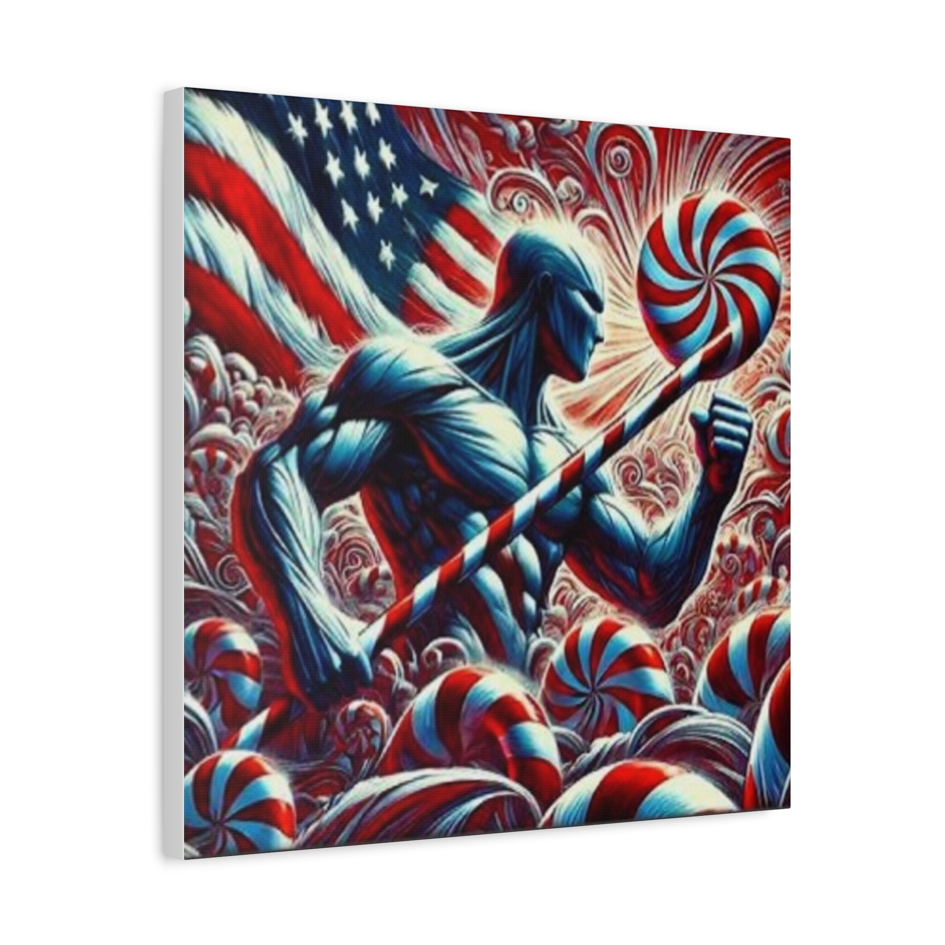 Canvas Artwork - Iconic Americana - The Peppermint Tin