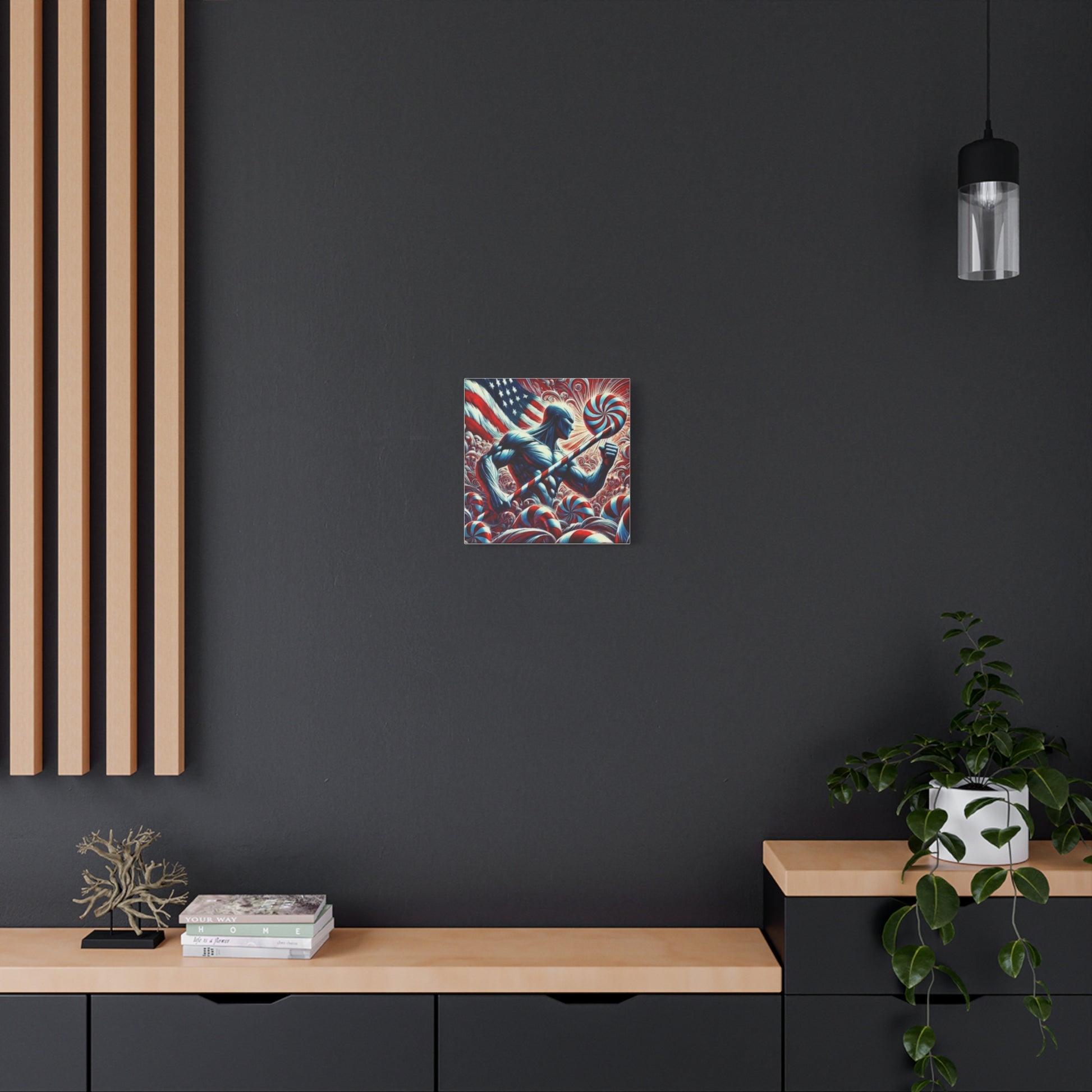Canvas Artwork - Iconic Americana - The Peppermint Tin