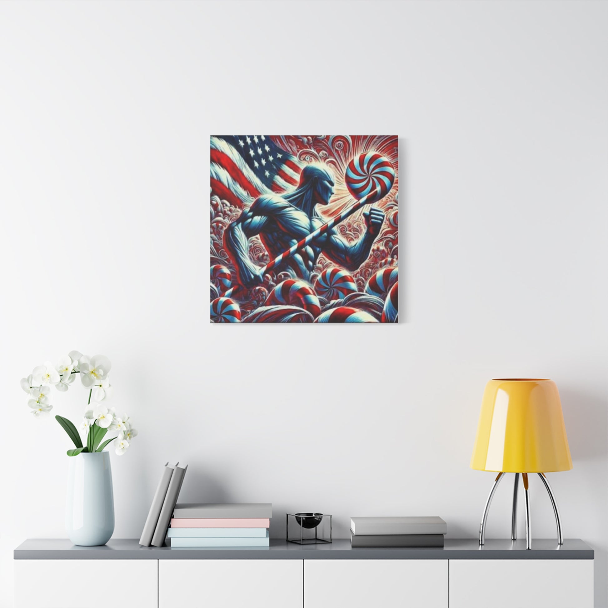 Canvas Artwork - Iconic Americana - The Peppermint Tin