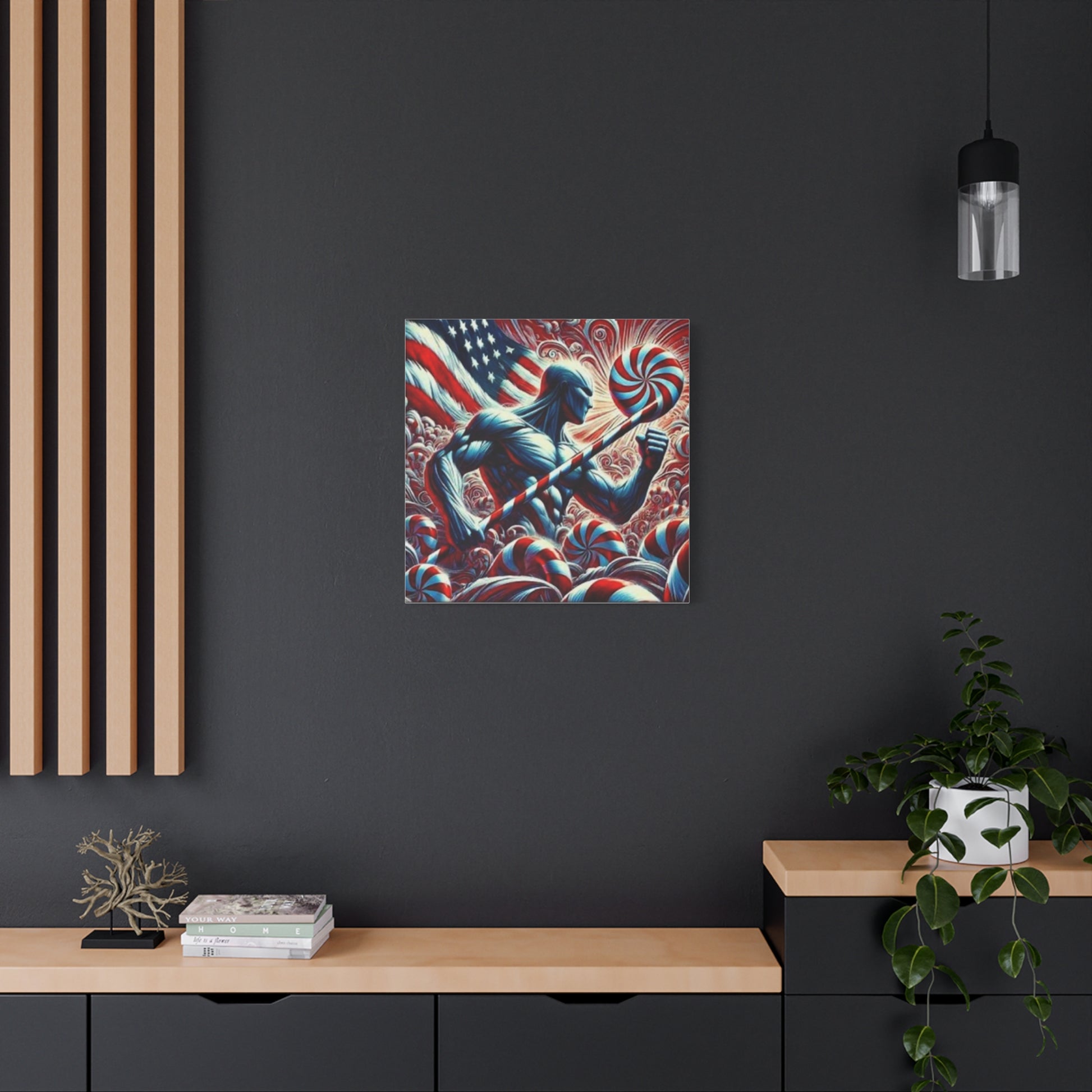 Canvas Artwork - Iconic Americana - The Peppermint Tin