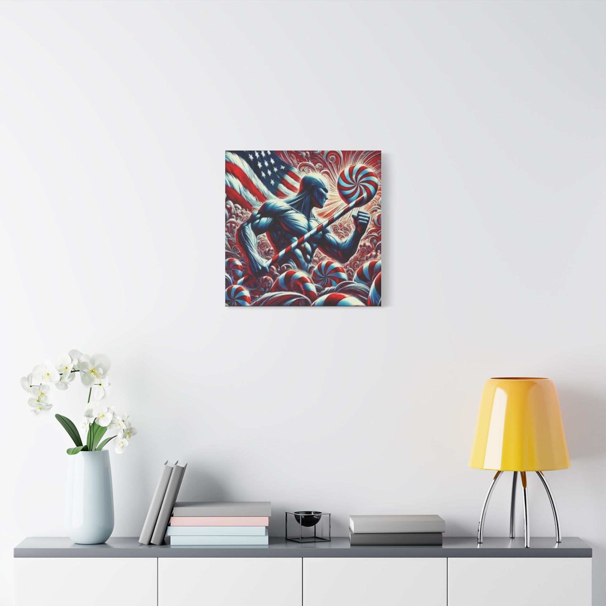 Canvas Artwork - Iconic Americana - The Peppermint Tin