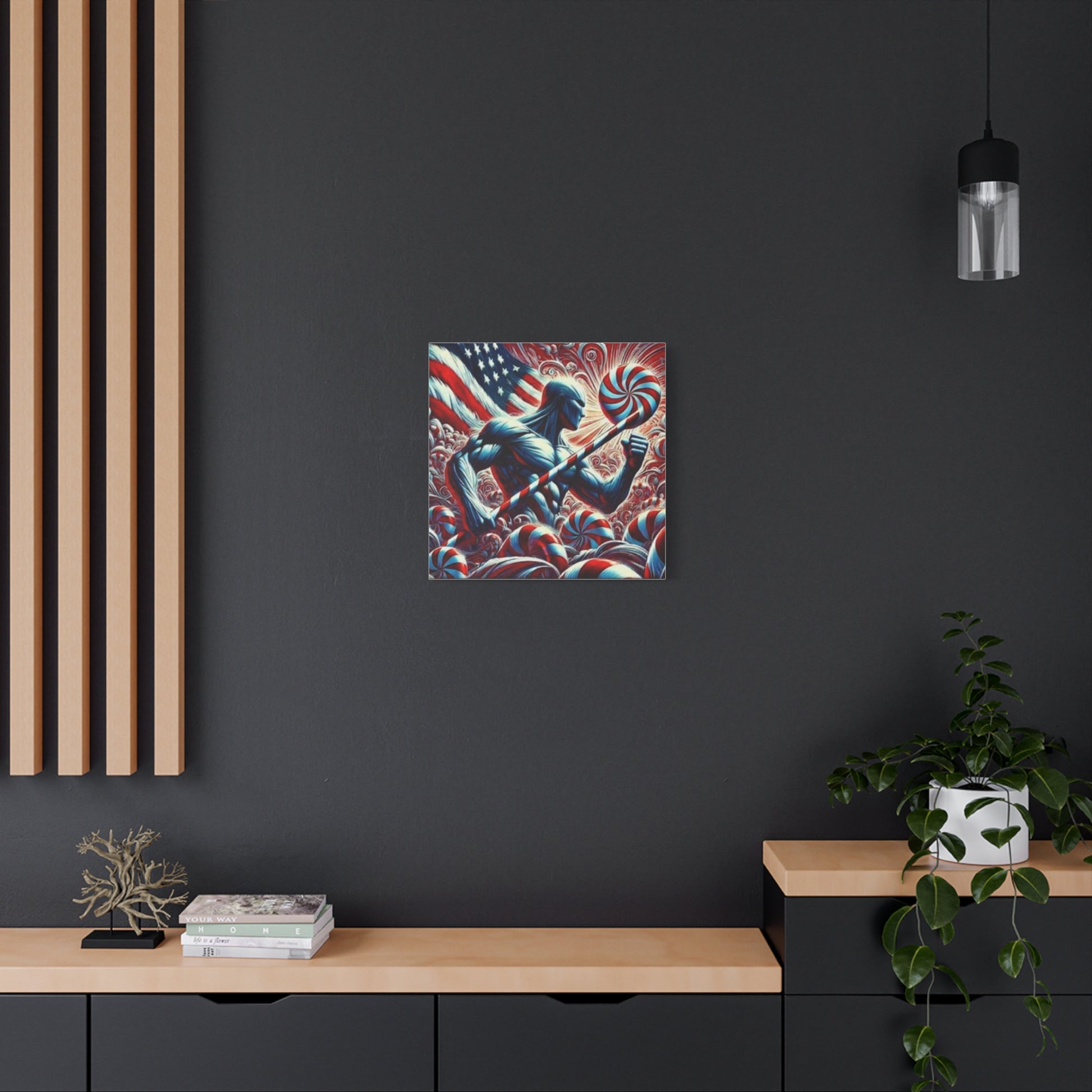 Canvas Artwork - Iconic Americana - The Peppermint Tin