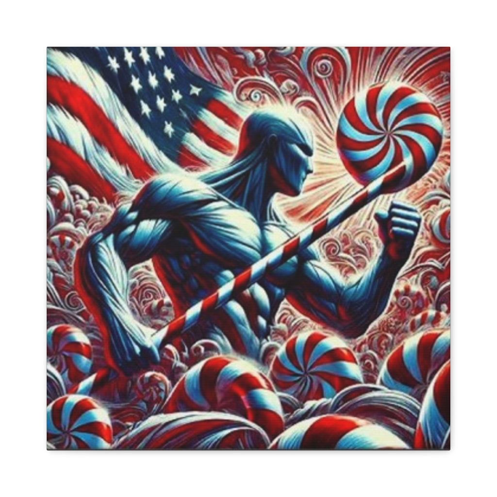 Canvas Artwork - Iconic Americana - The Peppermint Tin