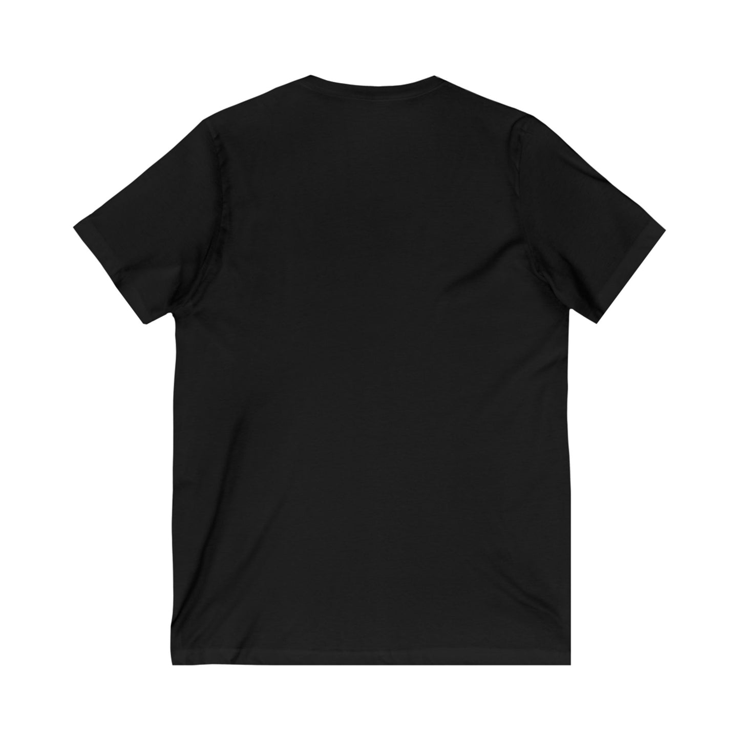 V-Neck Tee - Water Flower Design