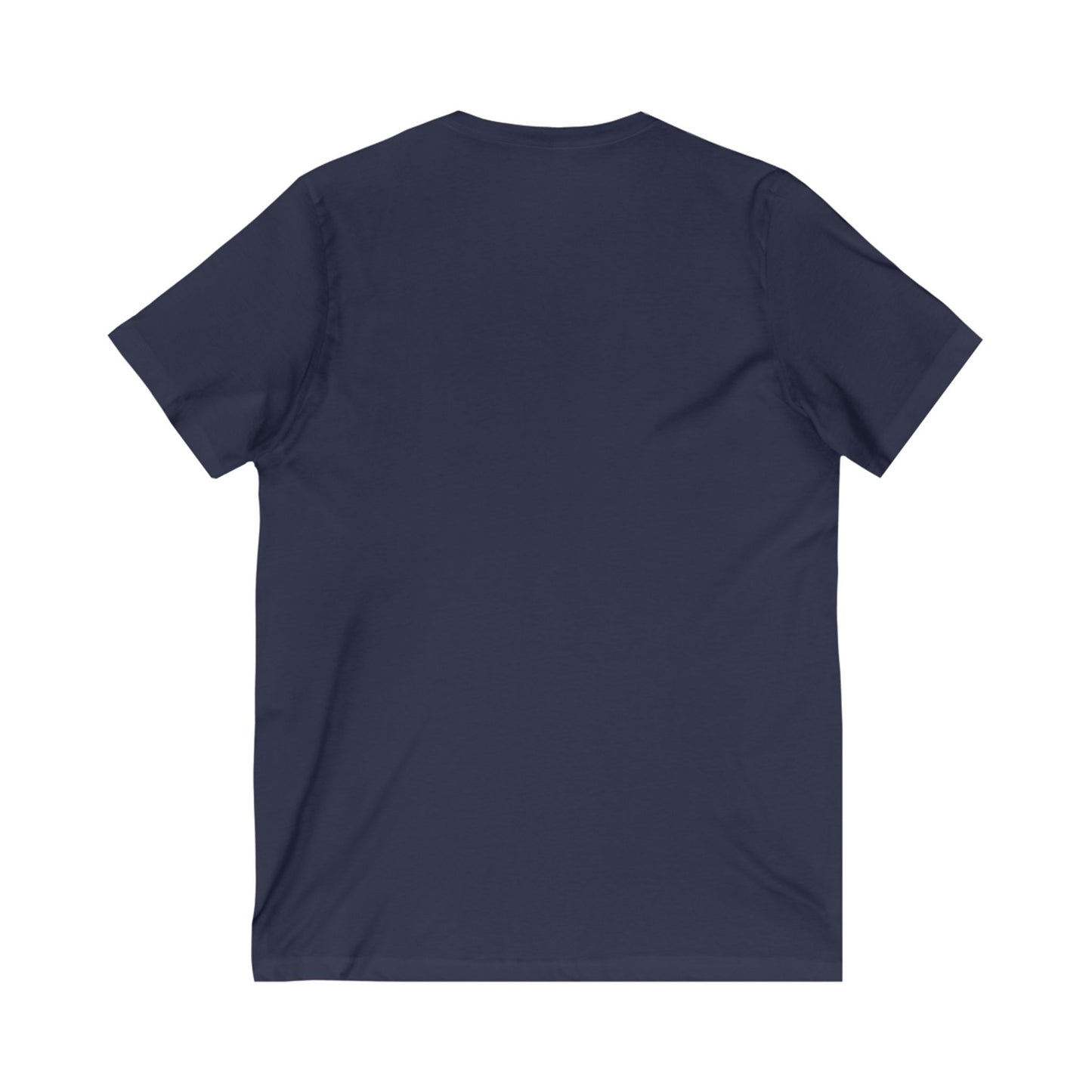 V-Neck Tee - Water Flower Design