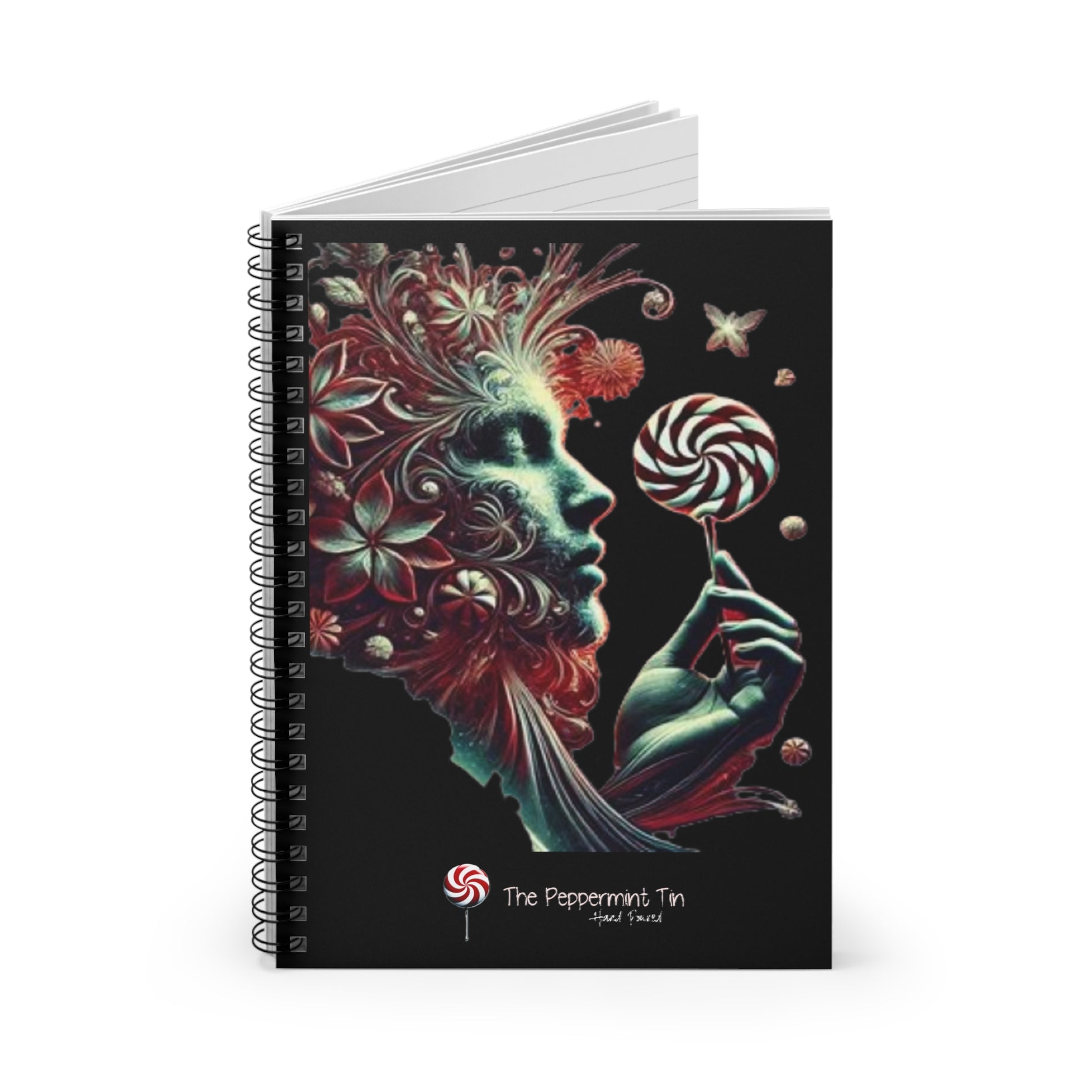 The Peppermint Tin Spiral Notebook - Perfect for Journaling and Note-Taking - The Peppermint Tin