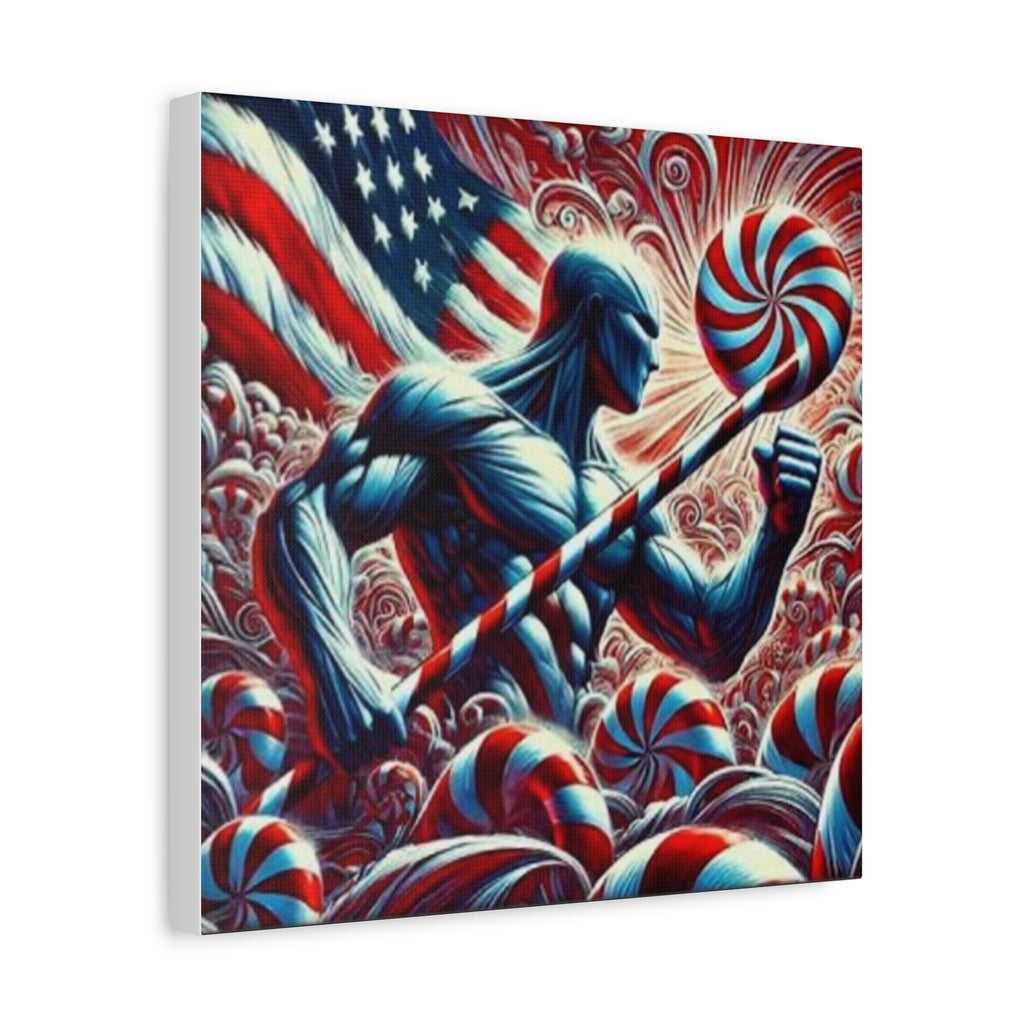 Canvas Artwork - Iconic Americana - The Peppermint Tin
