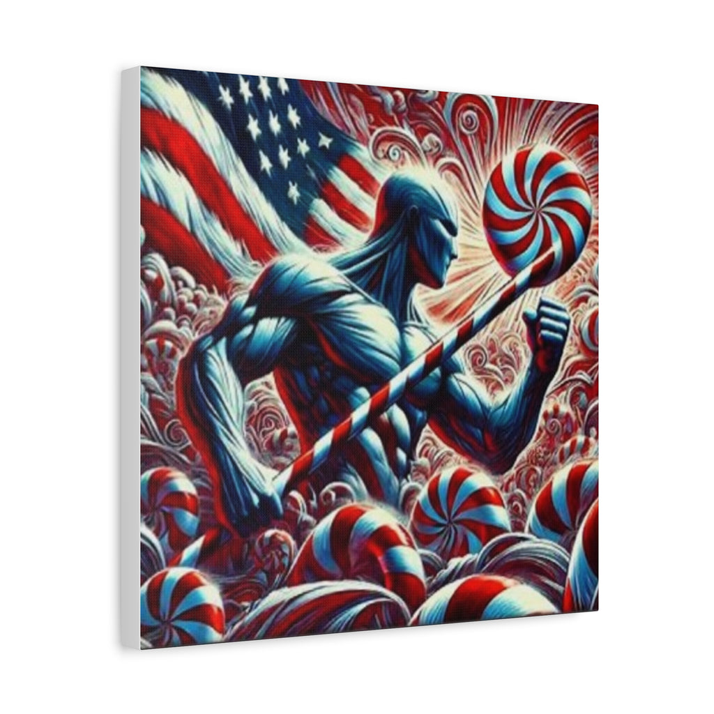 Canvas Artwork - Iconic Americana - The Peppermint Tin