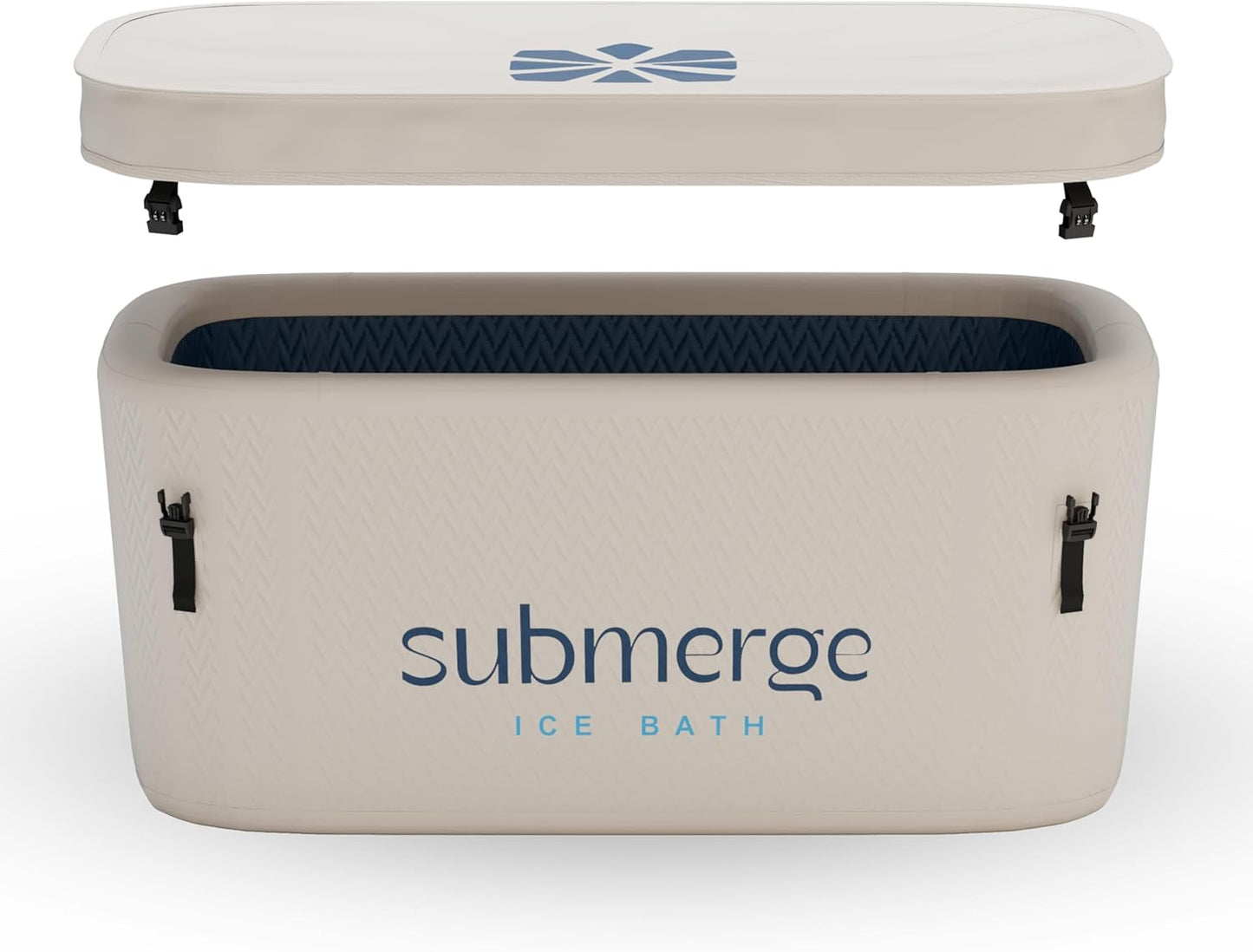 Cold Plunge Tub (100 Gallon) for Ice Bath Chiller Durable Portable Inflatable Extra Large