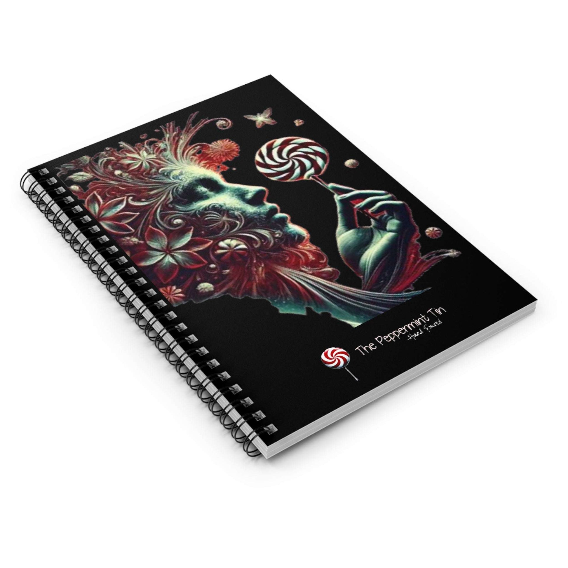 The Peppermint Tin Spiral Notebook - Perfect for Journaling and Note-Taking - The Peppermint Tin