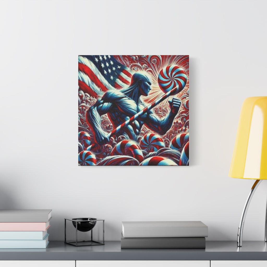 Canvas Artwork - Iconic Americana - The Peppermint Tin