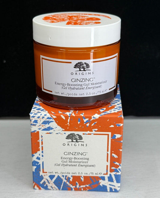 Origins Ginzing Energy Boosting Gel Moisturizer 2.5 oz 75 ml  NIB HOLIDAY SALE